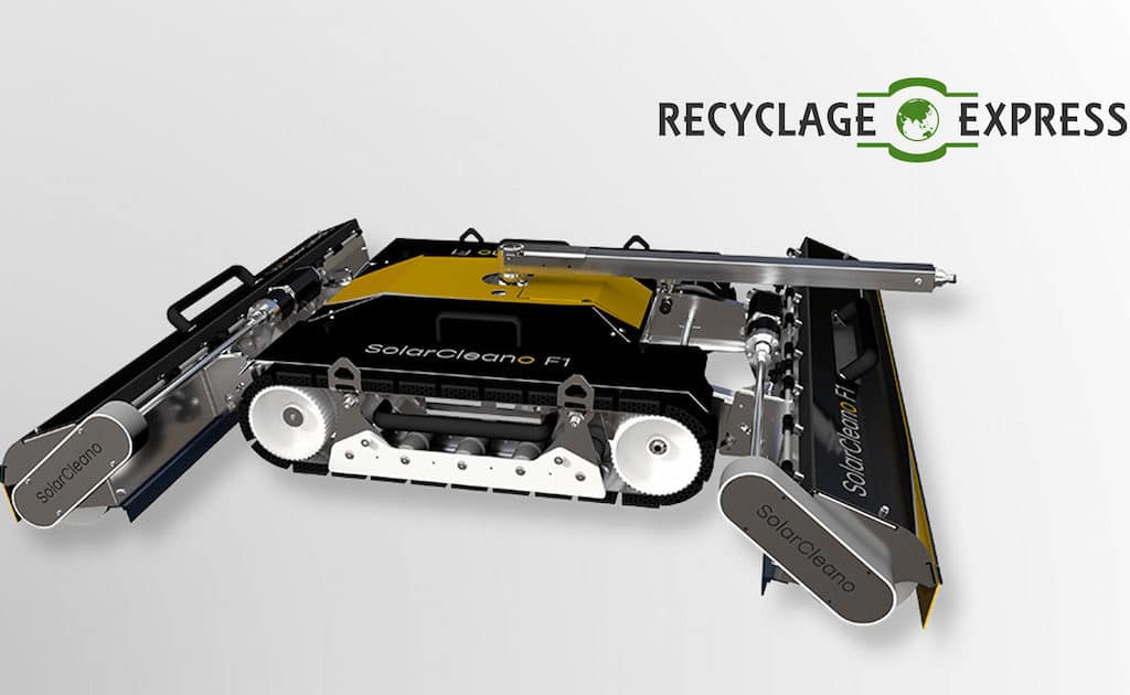 Panneaux Solaires SolarCleano F1 - Recyclage Express