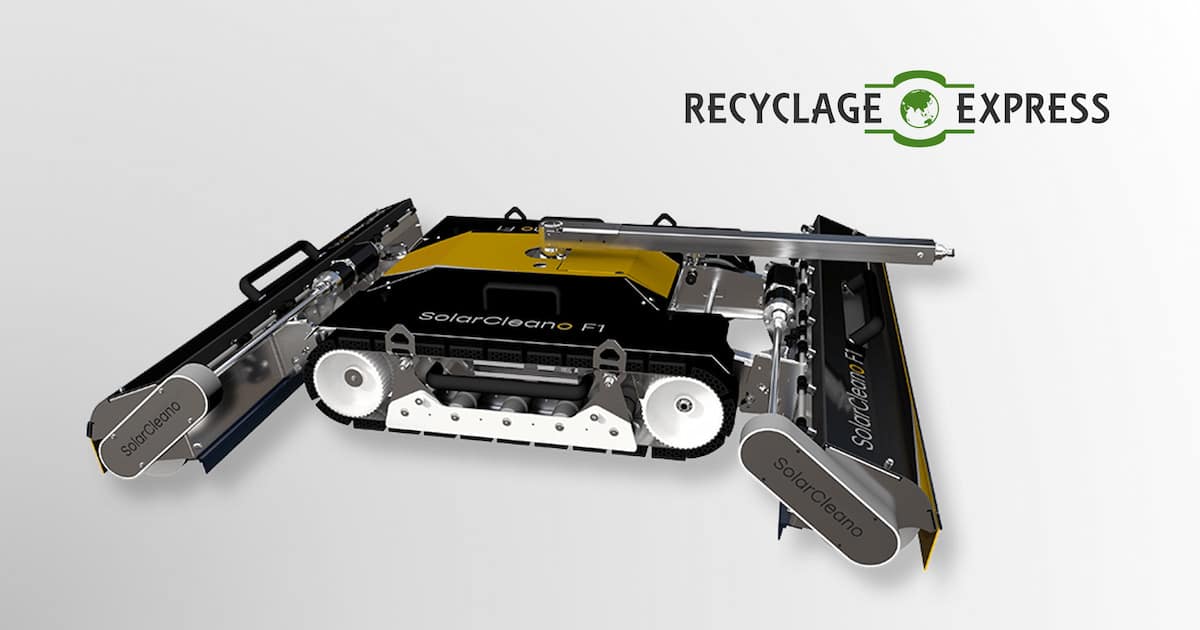 Panneaux Solaires SolarCleano F1 - Recyclage Express